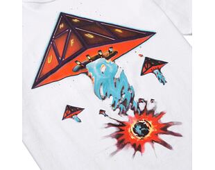 Triko HUF Doomsday TT T-Shirt White