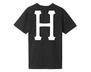 Triko HUF Essentials Classic H T-Shirt Black