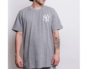 Triko New Era MLB Baseball Graphic Tee New York Yankees Light Grey Heather