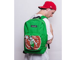 Batoh Mitchell & Ness Boston Celtics Backpack Green