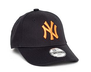 Dětská kšiltovka New Era 9FORTY MLB League Essential New York Yankees Black / RSH