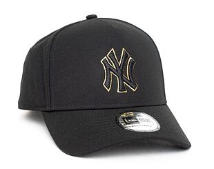 Kšiltovka New Era 9FORTY A-Frame MLB Black and Gold New York Yankees Black