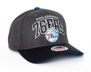 Kšiltovka Mitchell & Ness Philadelphia 76ers G2 Arch 110 Snapback Grey / Black