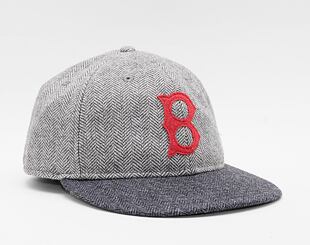 Kšiltovka New Era 59FIFTY MLB Retro Crown Boston Red Sox Cooperstown Gray