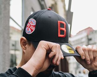 Kšiltovka New Era 59FIFTY Cooperstown Multi WS Patch Boston Red Sox Fitted Navy