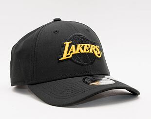 Kšiltovka New Era 9FORTY Black Base Snap Los Angeles Lakers Black / Yellow