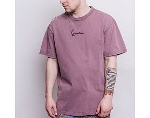 Triko Karl Kani Small Signature Washed Tee dark violet