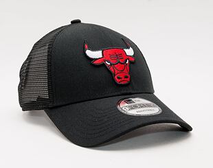 Kšiltovka New Era 9FORTY Trucker NBA Home Field Chicago Bulls Strapback Black