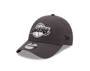 Kšiltovka New Era 9FORTY NBA Grayscale Los Angeles Lakers Strapback Graphite