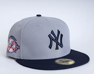 Kšiltovka New Era 59FIFTY MLB Side Patch 5 New York Yankees Fitted Gray