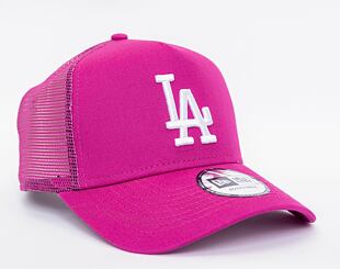 Kšiltovka New Era 9FORTY A-Frame Trucker MLB Tonal Mesh Los Angeles Dodgers Snapback Passion Pink