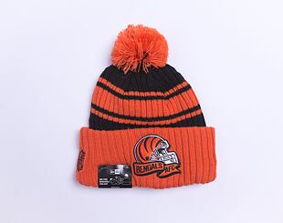 Kulich New Era NFL22 Sideline Sport Knit Cincinnati Bengals Team Color