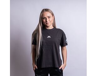 Dámské Triko Helly Hansen W YU PATCH T-SHIRT 990 BLACK