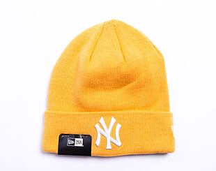 Kulich New Era MLB League Essential Cuff Beanie New York Yankees Yellow / White