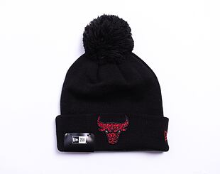 Kulich New Era NBA Infill Bobble Beanie Chicago Bulls Black