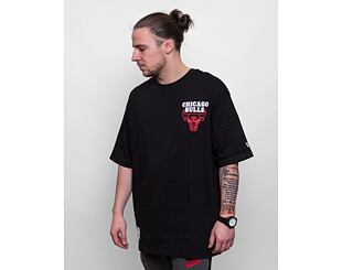 Triko New Era NBA Oversized Back Print Neon Tee Chicago Bulls Black/Red