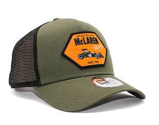 Kšiltovka New Era 9FORTY A-Frame Trucker Lifestyle McLaren New Olive