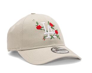 Kšiltovka New Era 9FORTY MLB Flower Los Angeles Dodgers Stone