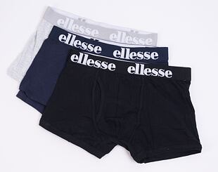 Boxerky Ellesse Hali 3Pk Boxers Black/Grey/Navy