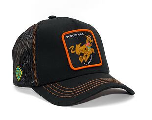 Kšiltovka Capslab Scooby-Doo - Runner Scooby Trucker Black