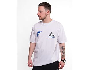 Triko HUF × GOODYEAR Grand Prix Triple Triangle T-Shirt White