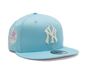 Kšiltovka New Era 9FIFTY MLB Pastel Patch New York Yankees Pastel Blue / Light Cream