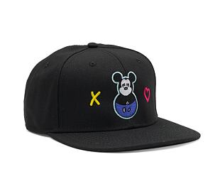 Kšiltovka RATAJ Hey Mickey Black / Purple Snapback