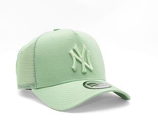 Kšiltovka New Era 9FORTY A-Frame Trucker MLB Tonal Mesh New York Yankees Bright Green
