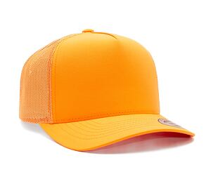Kšiltovka Yupoong Neon Retro Trucker Neon Orange
