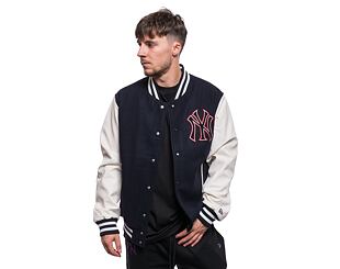 Bunda New Era MLB Lifestyle Varsity Jacket New York Yankees Navy / Off White