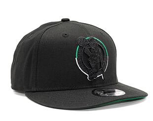 Kšiltovka New Era 9FIFTY NBA Split Logo Boston Celtics Black / Kelly Green