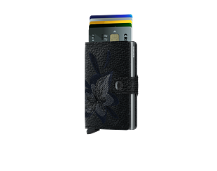 Peněženka Secrid Miniwallet Stitched Magnolia Black