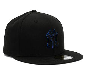 Kšiltovka New Era 59FIFTY MLB Metallic Outline New York Yankees Black