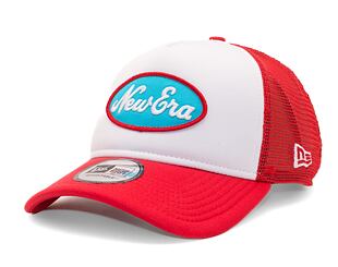 Kšiltovka New Era 9FORTY A-Frame Trucker Oval Red / White