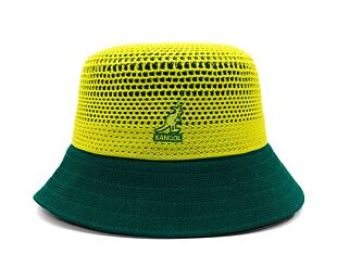 Klobouk Kangol - Double Mesh Lahinch - Sulphur/Masters Green