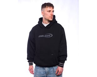 Mikina Karl Kani - Kani Ellipse Hoodie - black