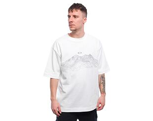 Triko Oakley - Wired Mtn Scape Tee - White