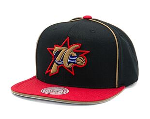 Kšiltovka Mitchell & Ness - Philadelphia 76Ers - Pipe Snapback Hwc - Black