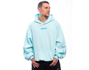 Mikina Karl Kani - Retro Paisley Os Hoodie - Turquoise
