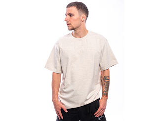 Triko Karl Kani - Autograph Heavy Jersey Boxy Melange Tee - Beige