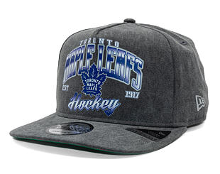 Kšiltovka New Era -  9FIFTY A-Frame NHL Washed - Toronto Maple Leafs - Black