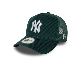 Kšiltovka New Era - MLB Seasonal Cord 9FORTY Trucker - NY Yankees - Dark Green