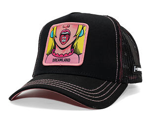 Kšiltovka Capslab Trucker - Famous Dreamland - Black