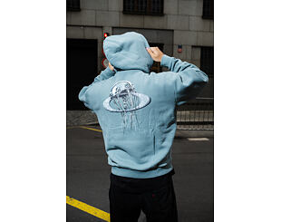 Mikina Oakley - Futurescape Iced Jelly Hoodie - Pacific
