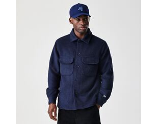 Bunda New Era - Branded Shacket - Navy