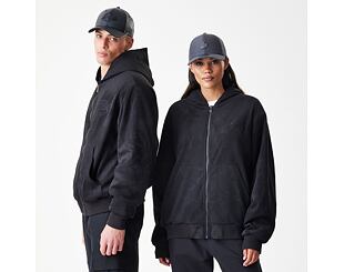 Bunda New Era - NBA Suede Hooded Jacket - LA LAkers - Black
