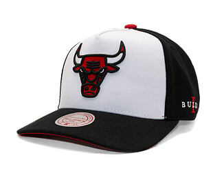 Kšiltovka Mitchell & Ness - Core I Pro Snapback - NBA - Chicago Bulls - White-Red