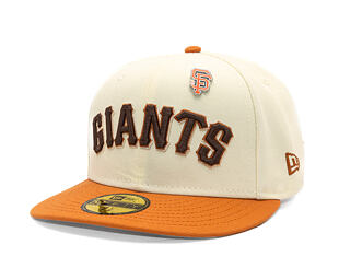 Kšiltovka New Era - MLB 1984 ASG Pin Pre-Curved 59FIFTY - SF Giants - Cream / Brown