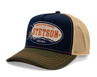 Kšiltovka Stetson - Trucker Cap - Cowboy Coffee - 52