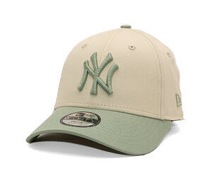 Dětská Kšiltovka New Era - MLB Essential 9FORTY - NY Yankees - Cream